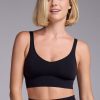 Model wearing Hayden bra - Black | Georgia is 5'10", wearing a size XS